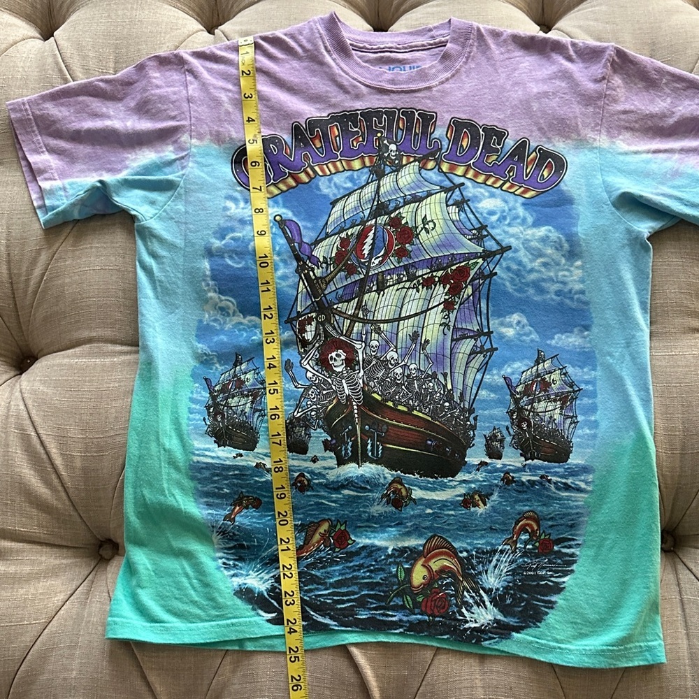 Liquid Blue Grateful Dead Multicolor Short Sleeve Tee - Picture 2 of 7